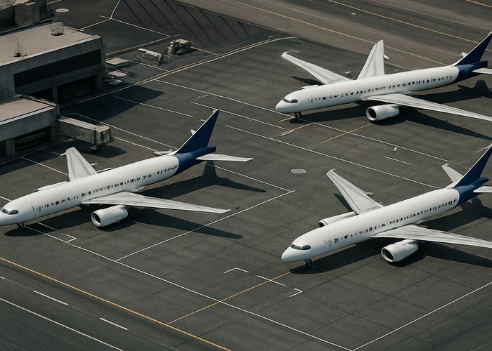 EZ Cab Company taxi service to San Diego International Airport with planes on runway